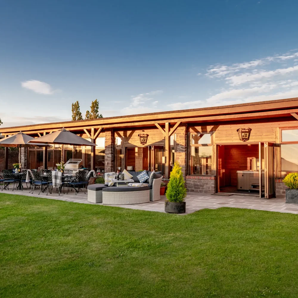Games Room, Patio and Enclosed Garden, Trevase Granary